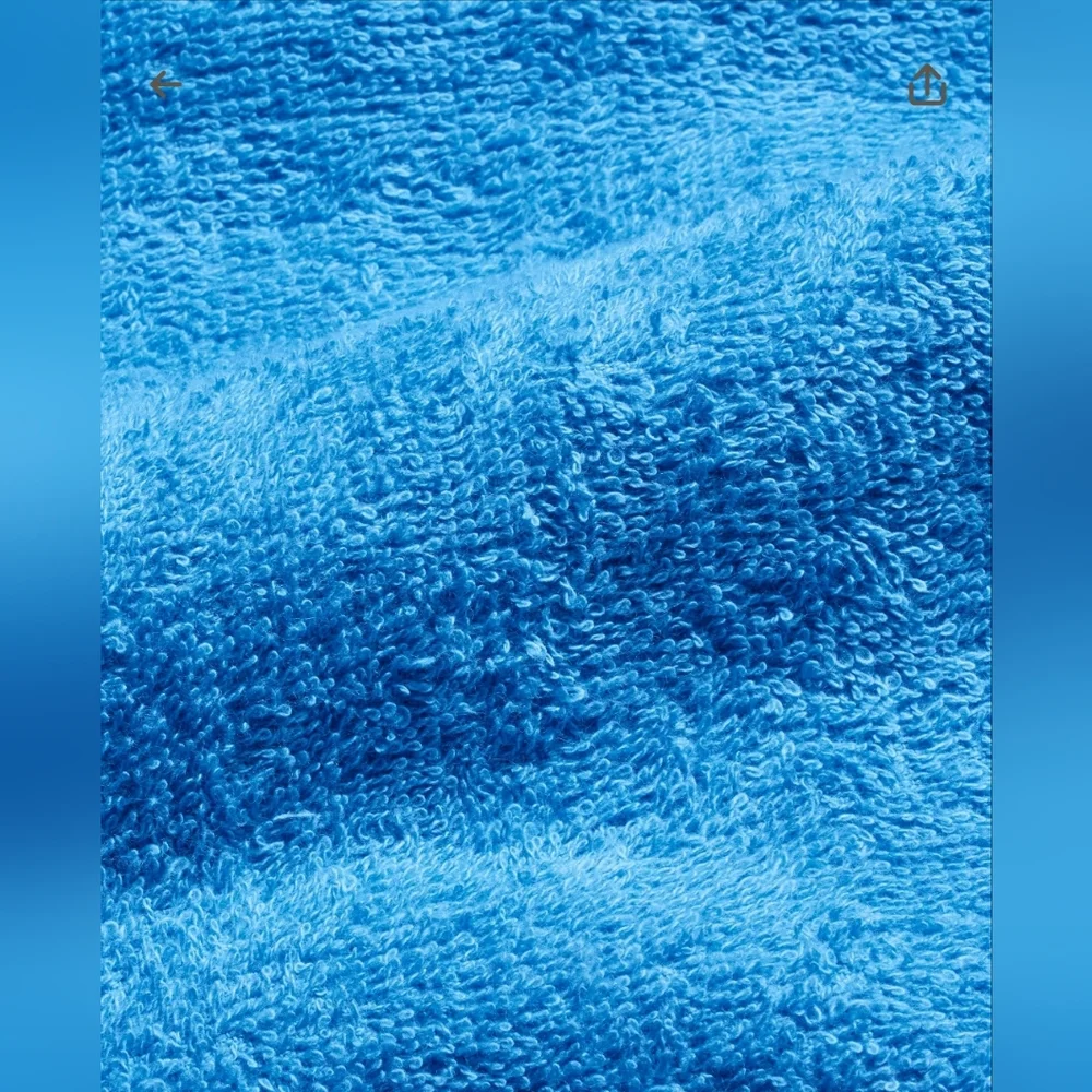 💕NWT SKIMS Terry Coverups Mini Duffle Bag Blue Tide Tote Purse Summer Poolside - Picture 4 of 5